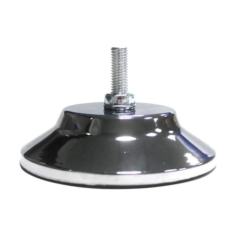 Heavy Duty 5 Inch Metal Leveling Feet For Pool And Foosball Tables Adjustable Game Table Leg Risers close-up of base design.