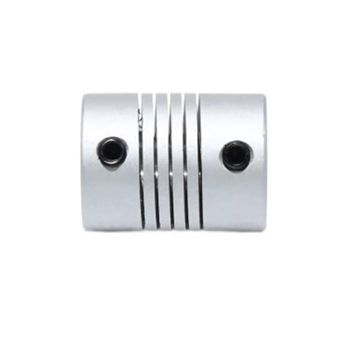 Compact Linear Motion Guide D19L25 with Pro Grade Aluminum Flexible Coupling front view