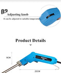 Close-up of adjusting knob on Get Your Hands On This Badass 200W Electric Hot Knife Foam Cutter for temperature control.