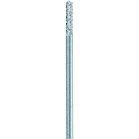 Heavy Duty Grout Removal Attachment And Carbide Rotary Bits For Chipping Away Stubborn Tile Seams Quick Twist Mount, carbide bit close-up.