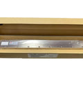Rock Solid High Thrust Linear Motor for Automated Assembly Lines in packaging showing sleek metal design and compact size.