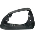 Left Side Rearview Mirror Housing Cover Frame For Tesla Model 3, black plastic cap for exterior protection and fit.