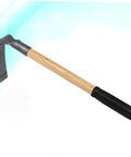 Heavy Duty Pro Grade Metal Garden Hoe Set For Weeding And Planting Lightweight Steel Hand Hoe with wooden handle