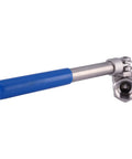 Spring Return Deadman Handle Ball Valve 1 Inch Stainless Steel 304 Full Port 1500 PSI For Water Oil And Gas Female NPT side view