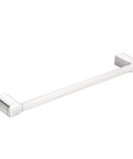 90 Degree 18 Inch Chrome Towel Bar For Bathroom And Kitchen No Fuss Easy Install Wall Mount Durable Corrosion Resistant Bar With Secure Mounting