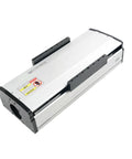 Professional 1800MM Precision Linear Rail System With Semi Enclosed Ball Screw Stage And Nema23 Motor Drive, angled view