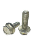 Stainless Steel Serrated Flange Hex Cap Screw Bolt One And One Half Inch Long Pack Of 2 Heavy Duty Hardware Pro Grade Assortment