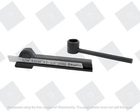 Built Different Hss Lathe Parting Tool Holder With Thick Steel Blades For Smooth Grooving And Precision Cutting In Any Small Machine Shop Project Setup