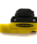 Pro-Grade Diffuse Photoelectric Sensor With 450 mm Range, 10-30 VDC Input, M12 Integral Quick Disconnect, NPN Output, Built Tough For Fast, Reliable Object Detection, QS18VN6DQ8 - side view