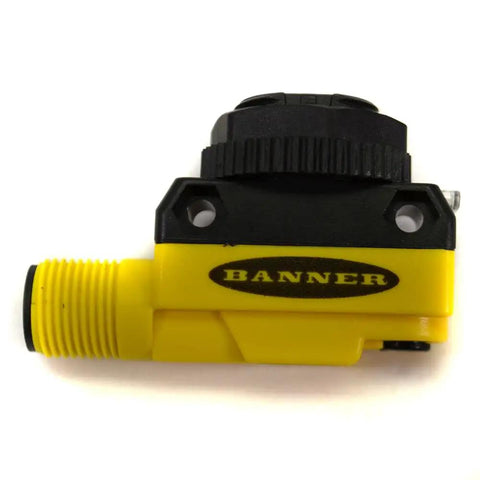 Pro-Grade Diffuse Photoelectric Sensor With 450 mm Range, 10-30 VDC Input, M12 Integral Quick Disconnect, NPN Output, Built Tough For Fast, Reliable Object Detection, QS18VN6DQ8 - side view