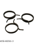 Built Tough Stainless Steel Torsion Spring Lever For Sliding Door Lock Bolt Replacement With Sweet Spot Tension And Smooth Glide Easy Install For Weekend Warrior Projects, set of three.