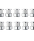 10 Pack GT2 Idler Pulleys With 16 Teeth And 3mm Bore For Your DIY 3D Printer Timing Belts 2GT Stepper Motor Pulleys Aluminum Synchronous Wheel