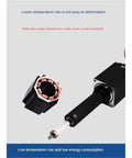 Premium Micro Miniature Linear Actuator Single Shaft Lead Screw Stepper Motor close-up showing copper wire and motor details.