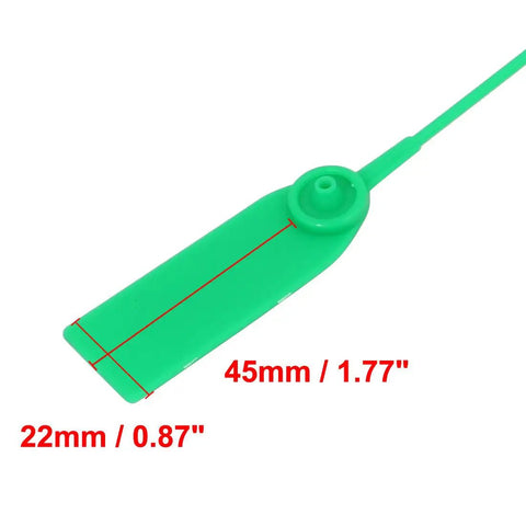 Green Two Pack Rock Solid 420Mm Cable Ties Boasting Smooth Writing Labels For Super Clutch Cord Management No Sweat Wire Bundling Tough As Nails Zip Ties That Grip Tight Every Damn Time Premium Grade, showing length details.