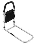 Easy-Setup Bed Rail For Seniors And Pregnant Adults, No-Fuss Heavy-Duty Carbon Steel Bed Assist Bar With Anti-Slip Foam Handles