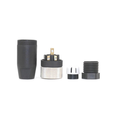 Five Pin B Code Female M12 Field Wiring Connector Industrial Circular Sensor Adapter Straight Type Wireable IP67 components