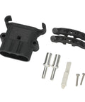 Hardcore Industrial Charging Plug For Forklifts And Electric Pallet Trucks 80A 160A 320A 150V connector assembly with terminates and screws.