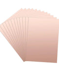 12 Pack 100x70mm Double Sided Copper Clad FR4 PCB Boards 2mm Thick for DIY Prototyping and Maker Projects, fan arrangement view