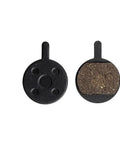 Top Shelf Bicycle Disc Brake Pads Pair Semi Metal Resin Replacement For Mechanical Bike Systems, 34x25mm, showing two pads.