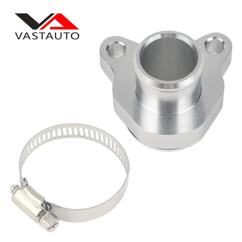 BMW Aluminum Water Hose Fitting Upgrade For 1 Series 3 Series 5 Series 6 Series 7 Series And Z4 With 3L N54 N53 N52 N51 Engines Replaces 11537541992 And 11537544638 Coolant Hose Flange Direct Fit