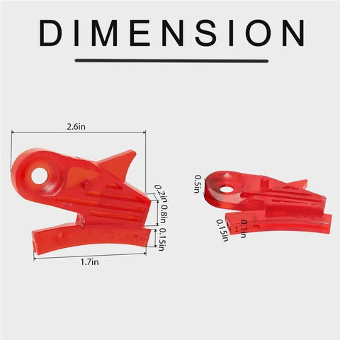 Front Derailleur Setup Tool For 12 Speed Drivetrain, DIY Friendly And Perfect For Rival AXS And Red Force, size dimensions 2.6in and 1.7in