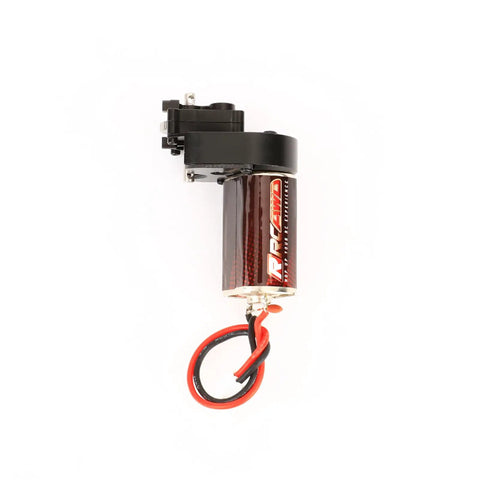 160 Percent Power Upgrade Motor 180 Size With 51T Transmission Gearbox For One Eighteen Hobbyplus CR18P EVO Rock Van Trail Hunter Series Upgrades Silver