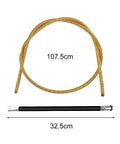 Replacement Drive Shaft For Porter Cable Sander 7800 7801 259385 with 1085mm flexible steel wire and protective cover, dimensions shown