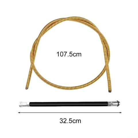 Replacement Drive Shaft For Porter Cable Sander 7800 7801 259385 with 1085mm flexible steel wire and protective cover, dimensions shown