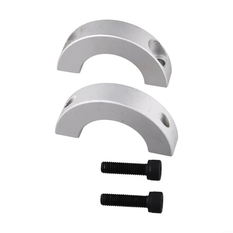 Rock Solid Double Split Shaft Clamp Aluminum Alloy Shaft Collar Offering Recessed Screws For Zero Shaft Scratches And A No Sweat Setup On 55 Mm Equipment Today