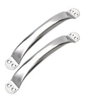 Round Tube Stainless Steel Handle For Drawers And Cabinets Rustproof Kitchen Hardware Universal Mounting Drawer Pull Cutting Board Grip