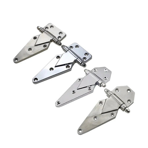 Rock Solid Heavy Duty Hinge One Piece Load Bearing Door Bracket 153 By 96 Point 5 Millimeters Heavy Lifters Premium Steel Hardware for outdoor gates, featuring polished finish.