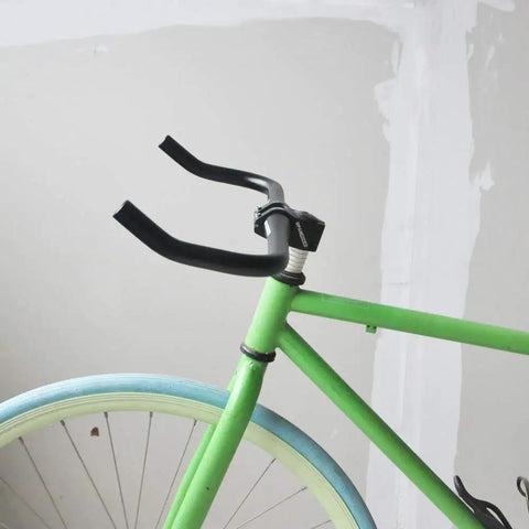 Bullhorn Handlebar For Road Bikes And Fixed Gear, 31.8mm Clamp, Aluminum Alloy Bar, 440mm Width (17.32in) on bike
