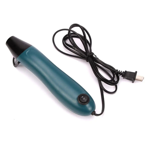 Compact Mini Hot Air Gun For DIY Pros Two Temperature Settings 662F High And 482F Low, ergonomic design with power cord