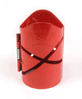 4-In-1 Pipe Marking And Cutting Guide 2 7/8 In for Saddle Cut 45 Degree, 22-1/2 Degree, and 90 Degree Angles, spring lock hinge