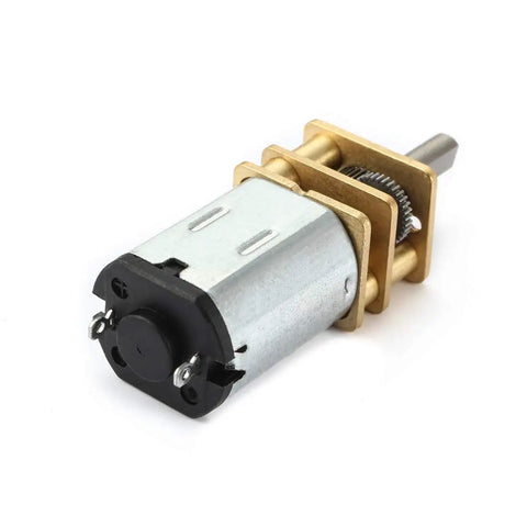Dope Ultra Compact 3V DC Gear Motor With Micro Speed Reduction Gearbox 50 RPM Two Terminals Ideal For RC Cars Robots Drones And DIY Projects