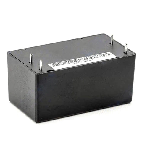 Rock Solid AC DC Power Supply 10 Watt 5 Volt 2 Amp Converter with compact black plastic housing and multiple pins.