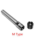 Smooth Running Milling Extension Rod With Straight Shank For CNC Tools, steel, M Type, used for high-speed cutting on lathes.