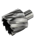 Annular cutter with Weldon 3/4 shank, 1-3/4 in cutting diameter, HSS for magnetic drill press