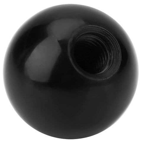 Plastic Spherical Knob Set 6 Pack Black Ball Lever Handles With Embedded Nut For Machine Arcade Console And Controller Replacement Non Slip Grip Easy Install For DIY Projects