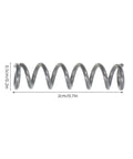 10 Pack High Tensile Stainless Steel Compression Springs Assortment Kit Perfect For DIY Mechanical Mods, Small Hardware Repairs, And Precision Shock Absorption Tasks That Actually Hold Up On Your Next Build Project. 2cm spring, 0.5cm diameter