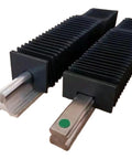 Top Tier Flexible Accordion Bellows For Hgr15 And Hgr20 Hgr25 Hgr30 Linear Guide Rails with durable black material, protecting guide rails.