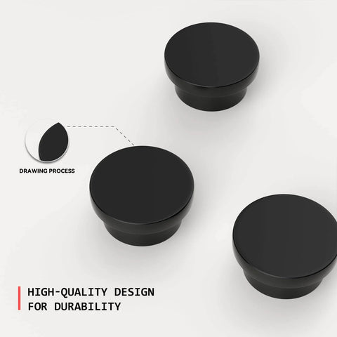 black metal dresser knobs CABDM 10 Pack 1-1/2 Inch Rustic Cabinet Knobs Black Iron Vintage Farmhouse  Solid Core Kitchen Antique Cabinet Knobs, Luxury Cabinet Handles, Hardware  for Doors & Dresser Drawers