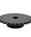 Beefed Up ANSI 35 Roller Chain Sprocket Type B Five Eighth Inch Bore Thirty Teeth Hardened 1045 Carbon Steel Drive Sprocket