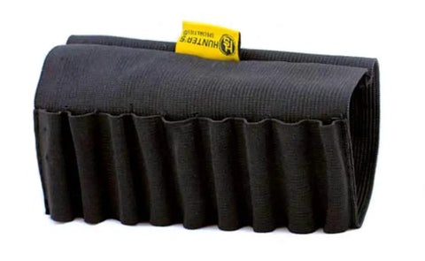 Butt Stock Rifle Shell Holder For Grab And Go Quick Access Pouch, 9 cartridge capacity, durable black elastic design