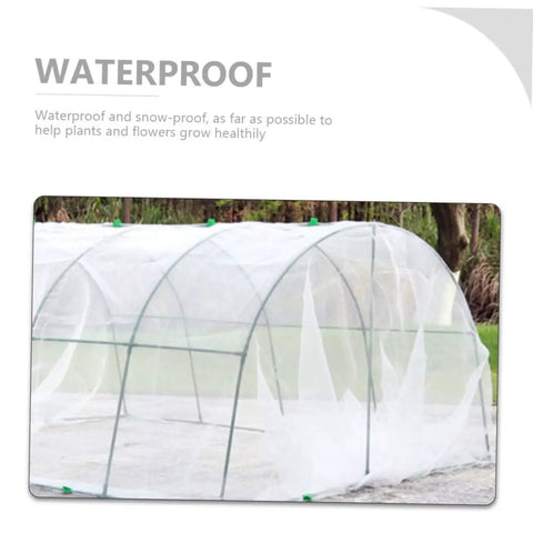 Flower Greenhouse Plant Cover With Bracket For Outdoor Garden Use Weatherproof Plastic Mini Greenhouse For Vegetables And Flowers Portable Shelter With Clear See Through Design Rainproof And Durable Garden Protector