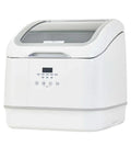 Top Notch Compact Countertop Dishwasher With High Temp Wash And Rapid Air Dry Tech Designed For Tiny Apartments in white.