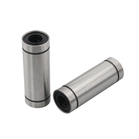 8x45mm Linear Ball Bearing Bushing For 3D Printers And CNC Machines With Smooth Low Friction Motion Easy Install Durable 5 Or 10 Pack Ideal For DIY Projects And Machine Upgrades, two metal bushings