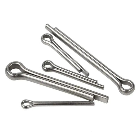 M1 M8 Open U Spring Cotter Pin Kit In 304 Stainless Steel Built To Last Rust Resistant And Durable Micro Size To Heavy Duty Range For Secure Axle Assemblies And Fastening Needs, assorted pin sizes