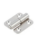 Detachable Gate Hinge With Stainless Steel Lift Off Design For Heavy Doors And Access Panels In A Silver Finish One Pack Tough Durable Corrosion Resistant Gate Hardware