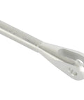 Rock Solid Zinc Plated Steel Clevis With 1/2-20 Right Hand Threads Drop In Linkage Fitting boasts a clean 5/16 inch slot and 3/8 inch pin bore.
